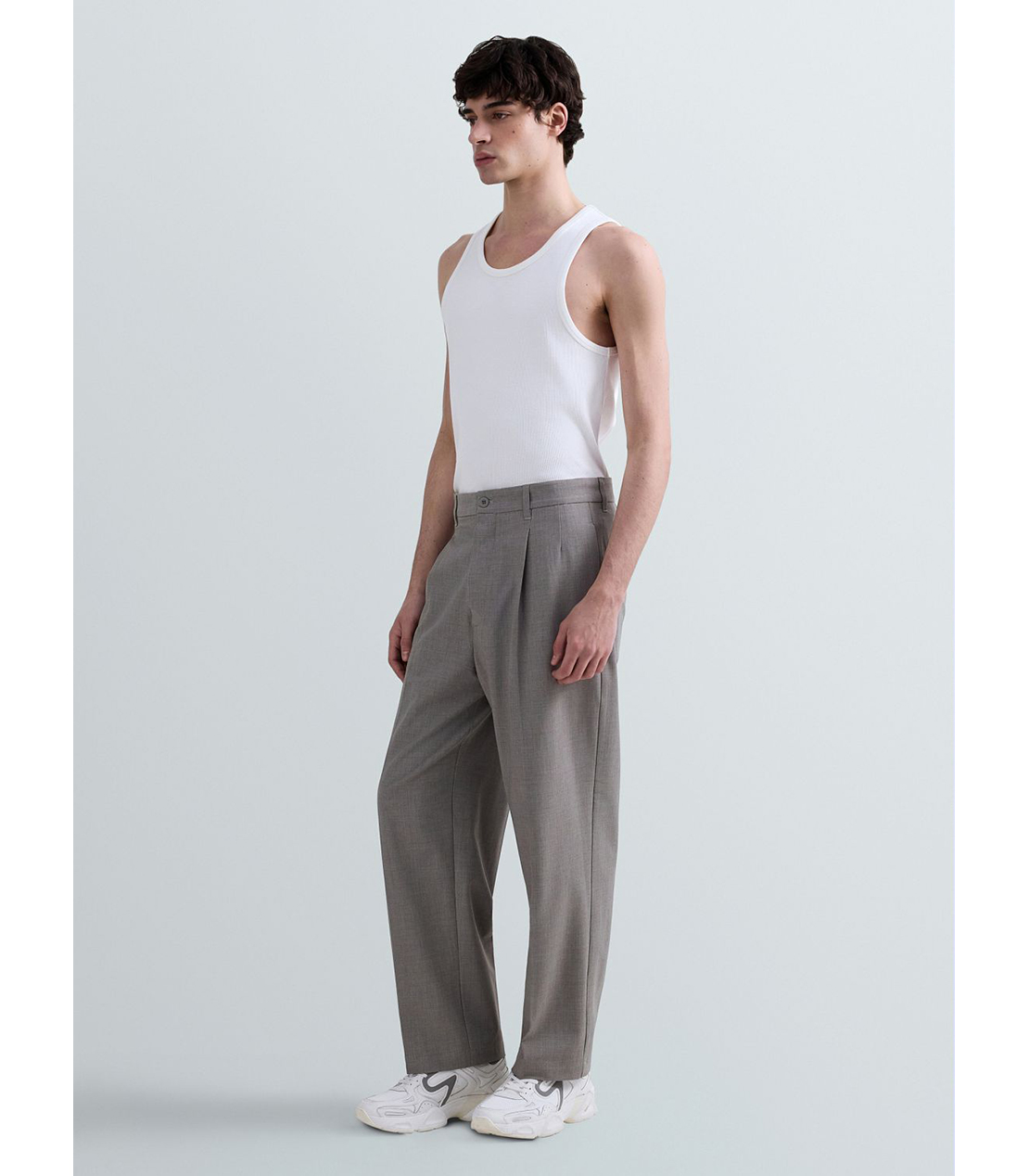 リラックスフィットパンツ 詳細画像 グレー 4